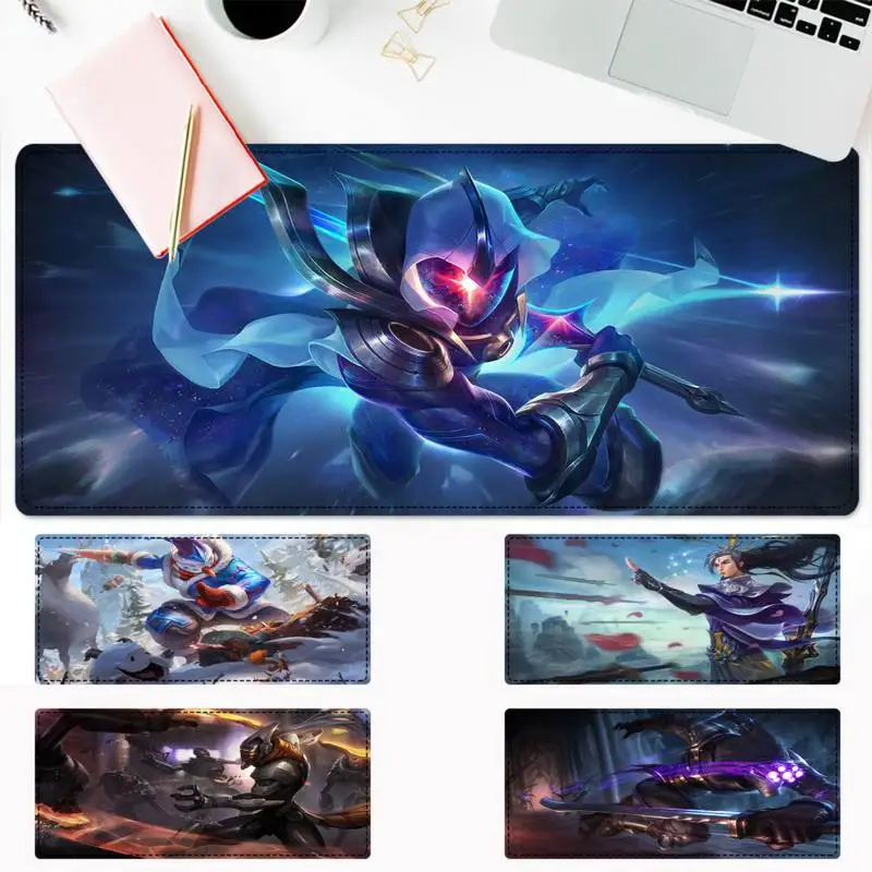 

Персонализированный коврик для мыши LOL Master Yi, коврик для ноутбука, ПК, Настольный коврик для большого игрового коврика для мыши Overwatch/CS GO