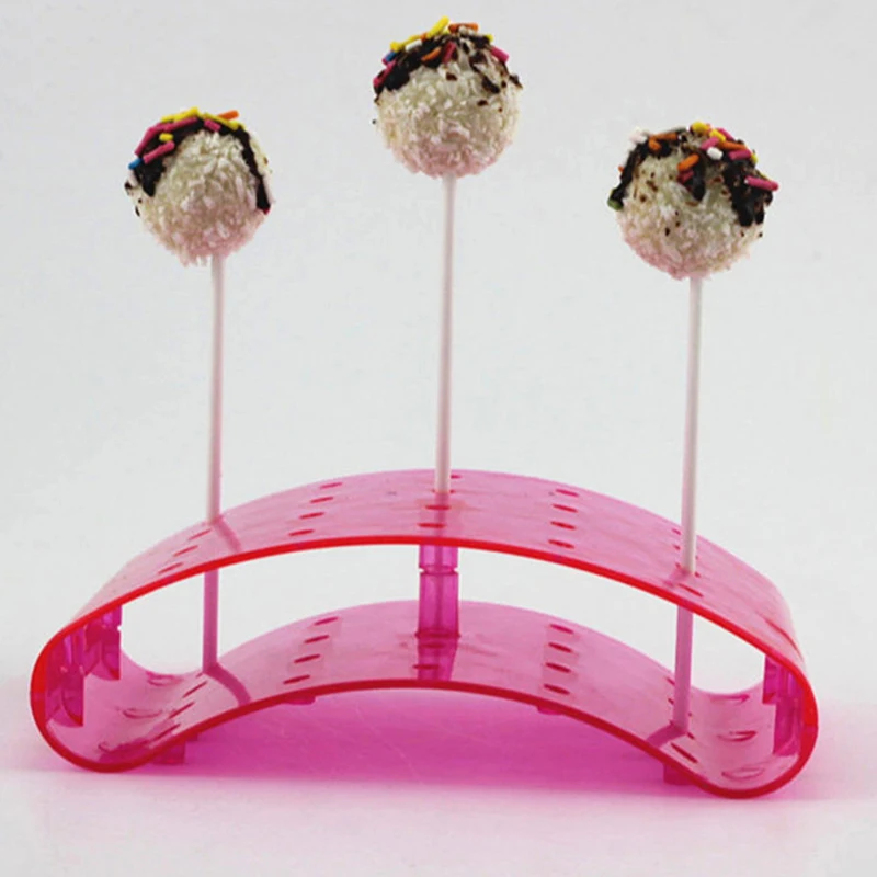 12 отверстий торт подставка для леденцов Дисплей Держатель основы полка DIY