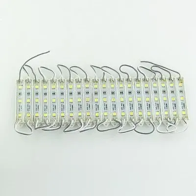 1000PCs 12V SMD 5050 3 светодиодный Прохладный модуль белых светодиодов Свет
