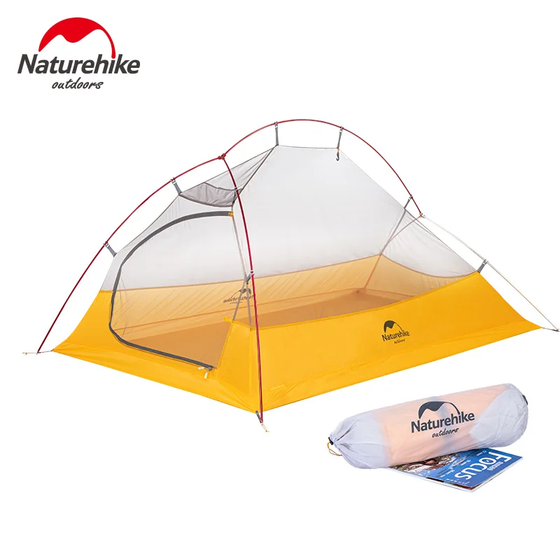 Палатка Naturehike Cloud Up 2 10D Ультралегкая нейлоновая Водонепроницаемая на человек 1 5