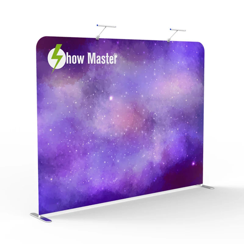 10ft Прямая Форма фотография реклама Натяжной фон дисплей стенд | Дом и сад