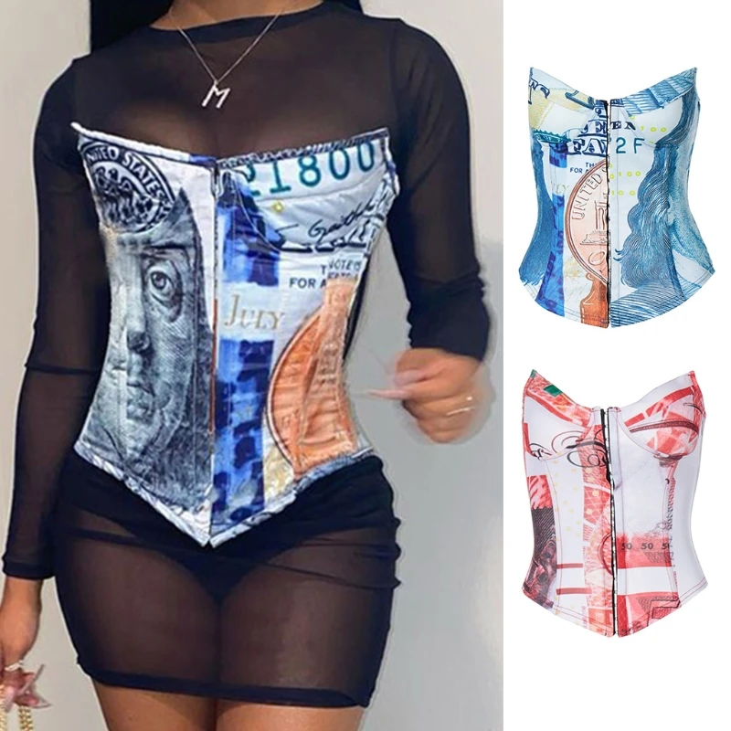 

Boned Corset Sexy Tube Top Women Summer New Style Solid Color Pattern Blouse Strapless Corset Crop Tops Abdomen Corset .