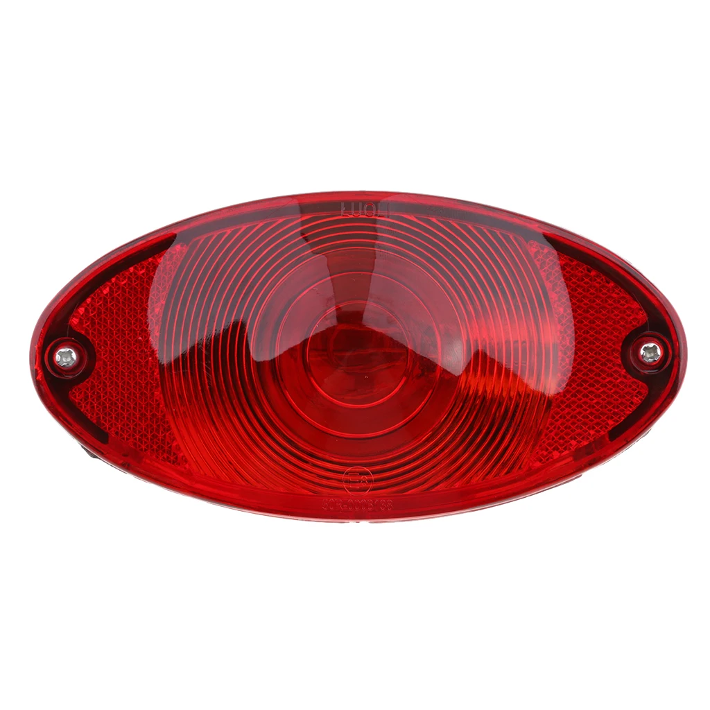 

12V Bulb Motorcycle Quad ATV Running Brake License Plate Tail Light Fits For Universal Dirt Pit Bike ATV UTV Buggy