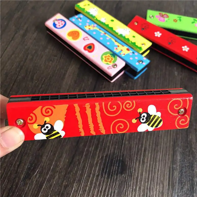 16 отверстий гармоника Диатоническая Блюз Арфа деревянный духовой музыкальный