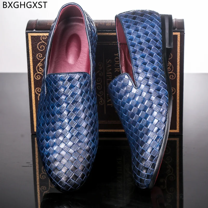 

Business Suit Office 2023 Mens Dress Shoes Loafers Formal Slip on Shoes Men Wedding Dress Italiano Oxford Shoes for Men Coiffeur