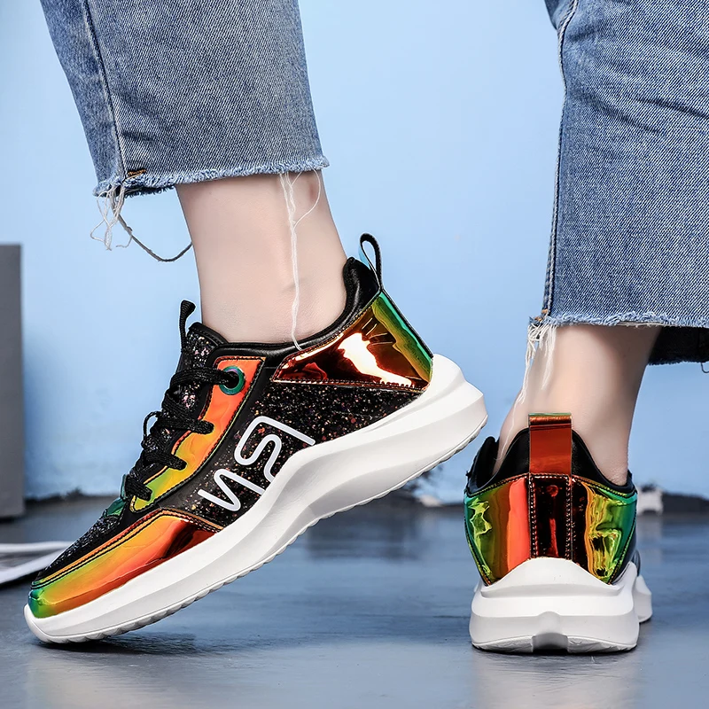 Модная женская спортивная обувь кроссовки для женщин Ulzzang Студенческая из