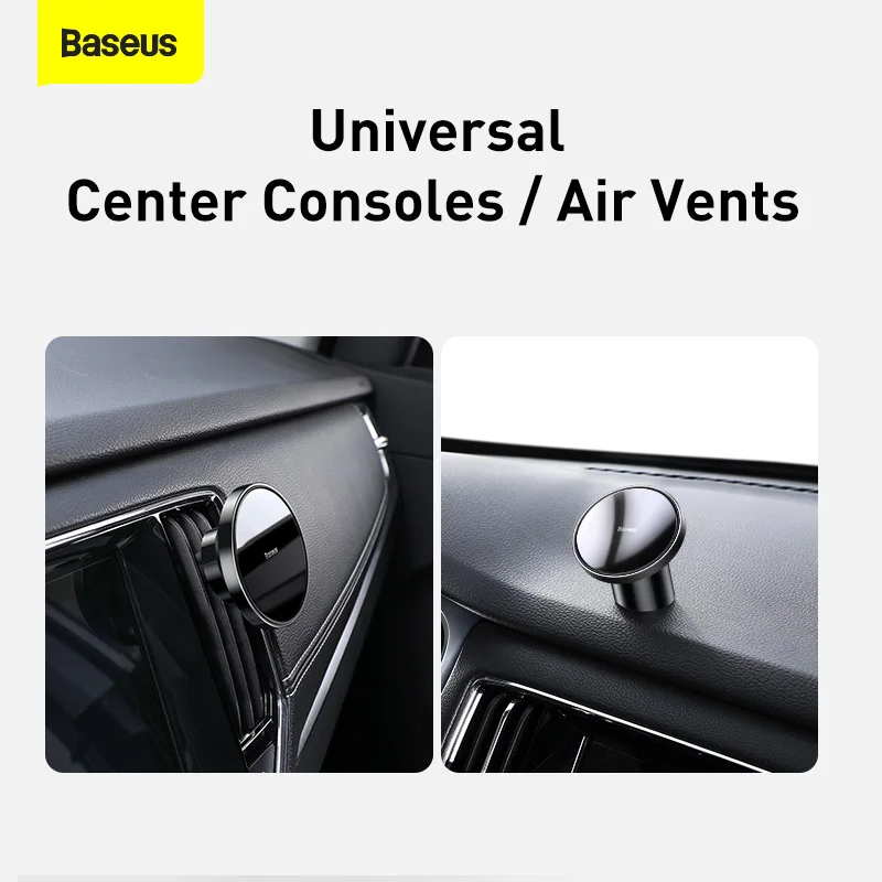 baseus magnetic car phone holder air vent universal for iphone redmi note 7 smartphone car support clip mount holder stand free global shipping