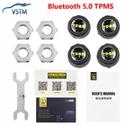2021 новейшая система контроля давления в шинах TPMS, датчик для мотоцикла, Bluetooth 5,0 TMPS AndroidIOS система контроля давления в шинах