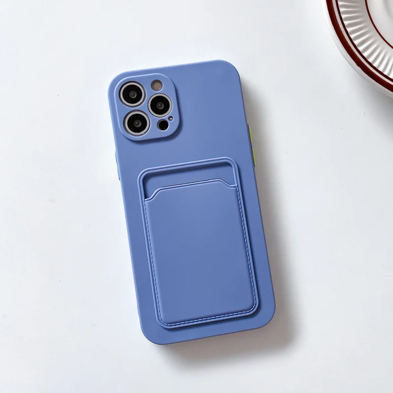 

Fashion Wallet Phone Case for huawei nova7SE P40lite P50PRO with Card Clamp Soft TPU huawei P50 Phone Case
