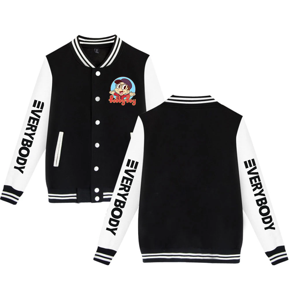 Новинка Лидер продаж бейсбольная рубашка Logic с круглым вырезом и принтом удобная