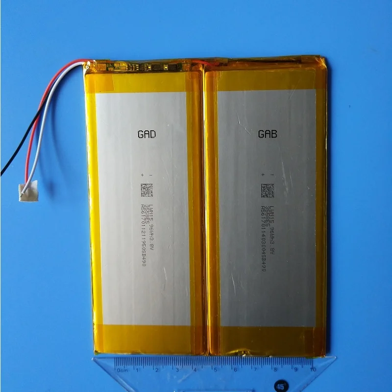 

New Battery for Teclast TBOOK 16 POWER Tablet PC Li-polymer Polymer Rechargeable Accumulator Pack Replacement 3.7V/3.8V