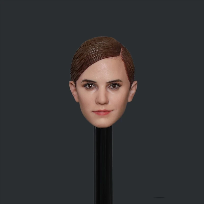 

GACTOYS GC040 1/6 Female Head Woman Sculpt Model Emma Watson PVC Carving Model Fit 12" Female Action Figure Body