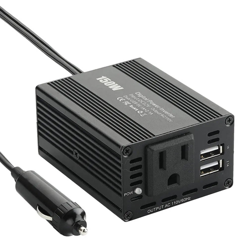 USB charge 300W Watt DC 12V to AC 220V Portable Car Power Inverter Charger Converter Adapter DC12 Modified Sine Wave Oc28 |