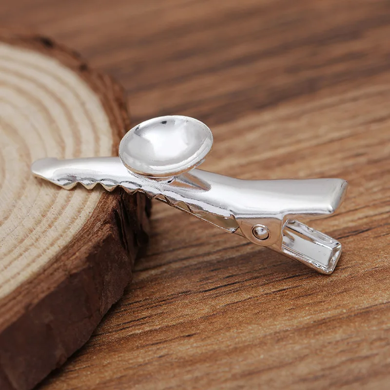 Резиновые заколки-невидимки с кабошоном 10 мм | Украшения и аксессуары