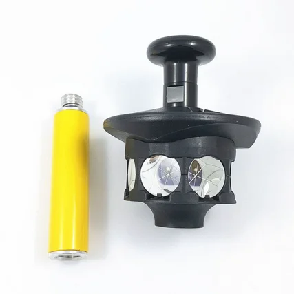 

Trimble 360 Degree prism For Trimble Total Station + 5/8"X11 Female Thread 10CM prism pole high quality