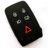 remote car key cover case smart key holder shell car styling for jaguar xf xfr xk xkr x type s type 5 buttons car accessories