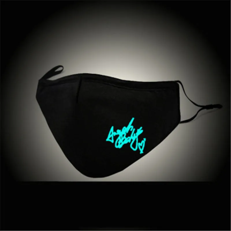 Мультяшная Студенческая светящаяся хип хоп Наруто Токийский Гуль маска