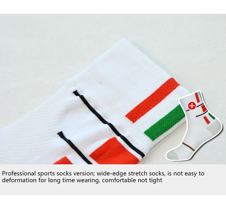 Darevie cycling socks soft sports socks breathable socks elastic biking socks anti-bacterial reflective bicycle cocks MTB road