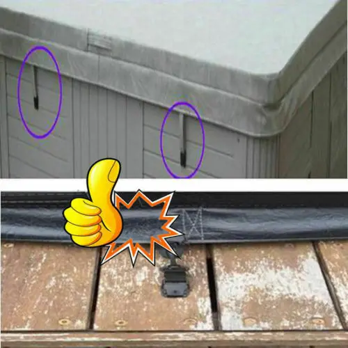 5 Key Lock Lockable Safety Buckle Latch Pool Spa Hot Tub Cover Boat Backpack Bag | Locks