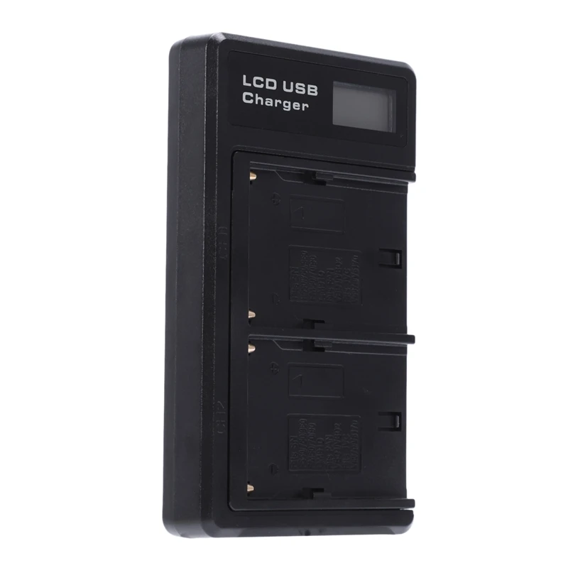 Горячее предложение-2 шт. Np-F550 батарея и ЖК-Двойной аккумулятор Usb зарядное