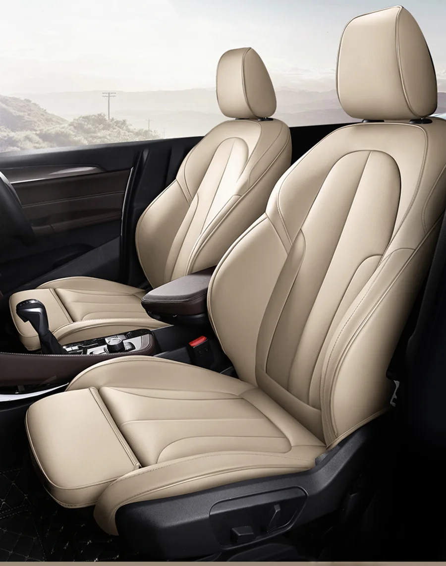 Кожаные чехлы для сидений автомобиля на заказ для NISSAN X-Trail Qashqai SYLPHY Geniss LIVINA March Tiida Teana чехлы для сидений автомобилей