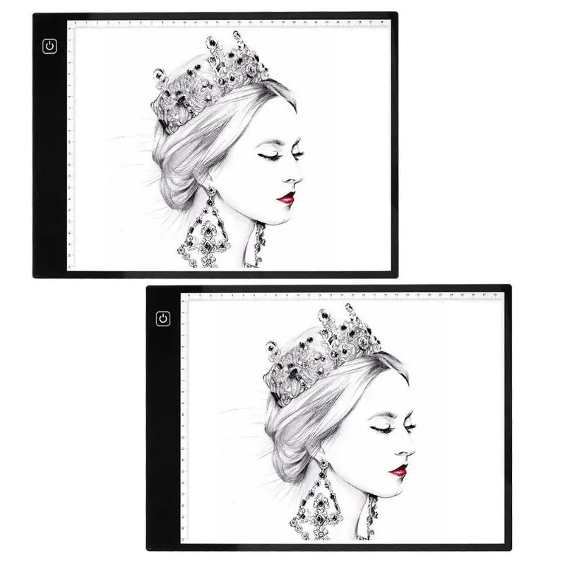 Цифровая светодиодсветодиодный доска для копирования A3/A4/A5 графический планшет
