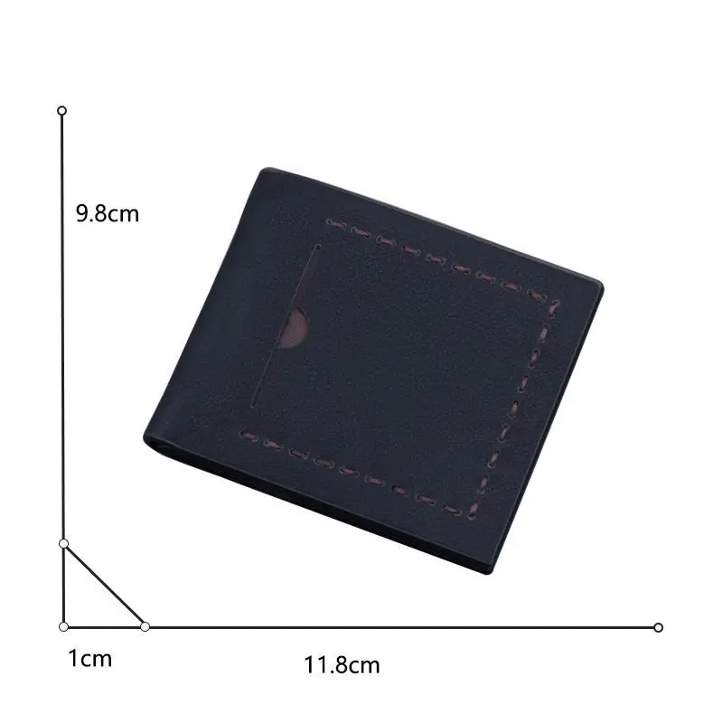 

Wallet men's short student fashion multi card personality simple fashion brand 2021 new men's wallet youth leisure