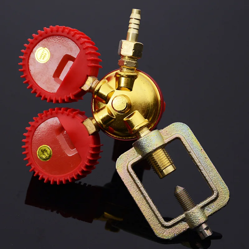 

Realmote Shockproof Acetylene Pressure Reducer High Pressure Relief Gas Regulator Used For Welding And Cutting Tools