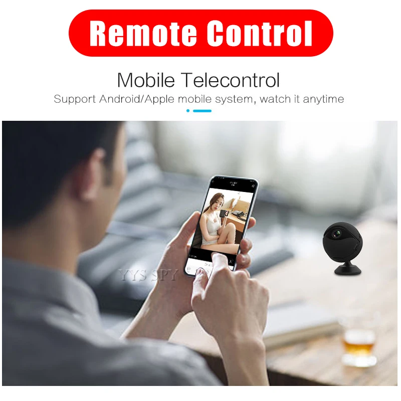 HD мини Wi Fi камера видеорегистратор ночного видения потайная видеонаблюдения