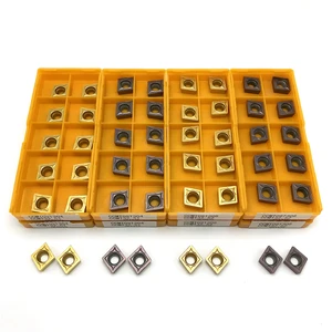 Твердосплавные пластины для токарной обработки CCMT09T304 CCMT09T308, инструменты для токарной обработки с ЧПУ, высококачественные режущие инструменты для токарной пластины