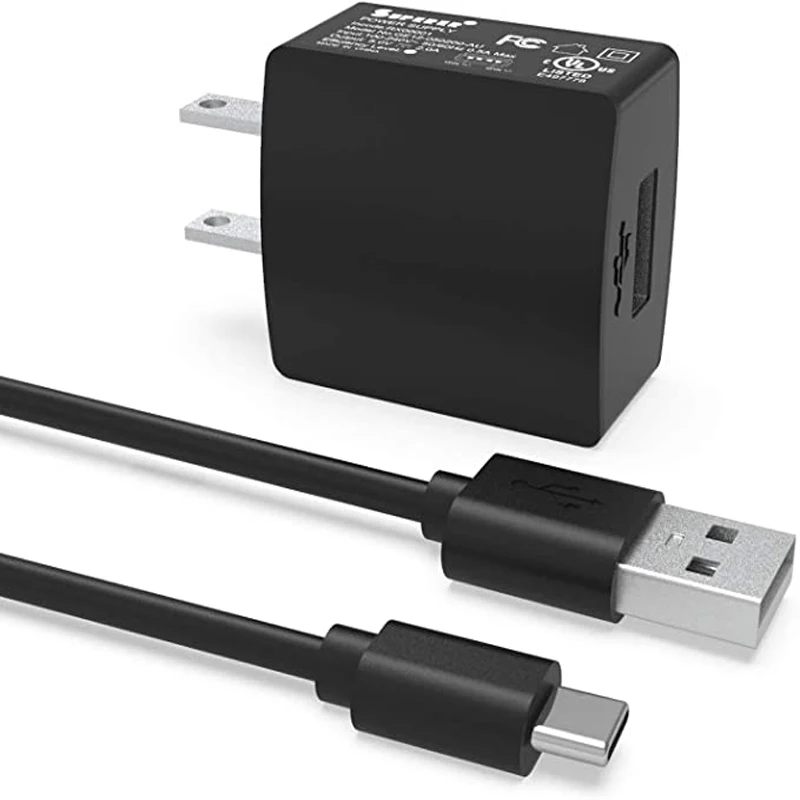 

5Ft Type C AC Adapter Charger for Lenovo M10 P10 TB-8704F TB-8704X TB-8704V Tablet Power Cord