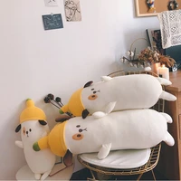lovely banana plush pillow %d0%bf%d0%be%d0%b4%d1%83%d1%88%d0%ba%d0%b0 toy bed cushion long sleeping clamp leg pillows home decoration doll for men and women gift
