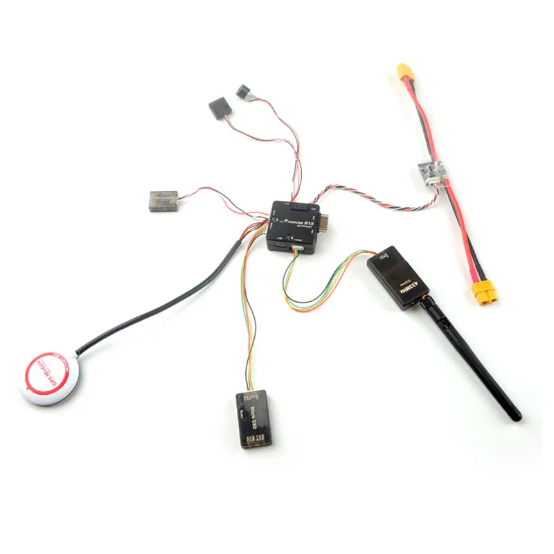 

1Set Pixracer R15 Autopilot xracer New Generation PX4 Mini Edition Flight Control Kit 915MHZ 500W/433MHZ 500WM Digital Transmiss