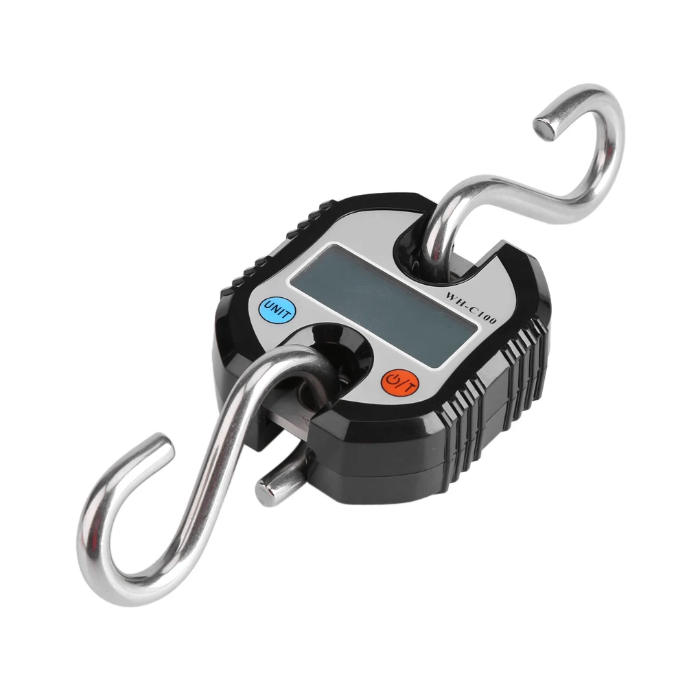 WeiHeng Mini Crane Scale Portable LCD Digital Electronic Hook Hanging Scales Loop Weighing Balance |