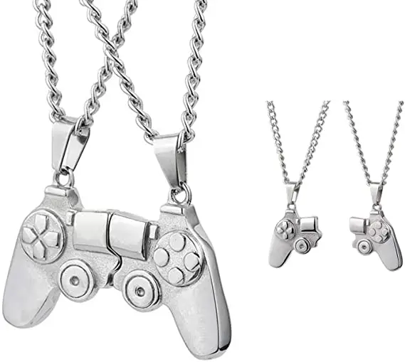 

Game console handle couple necklace magnetic adsorption suitable for Valentine's Day gifts for men and women