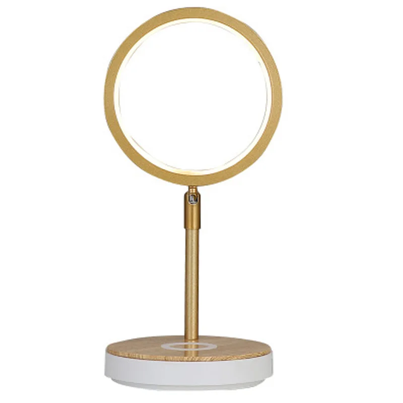 

Wireless charging induction table lamp desk night light smart home touch three-speed dimming bedside reading lamp