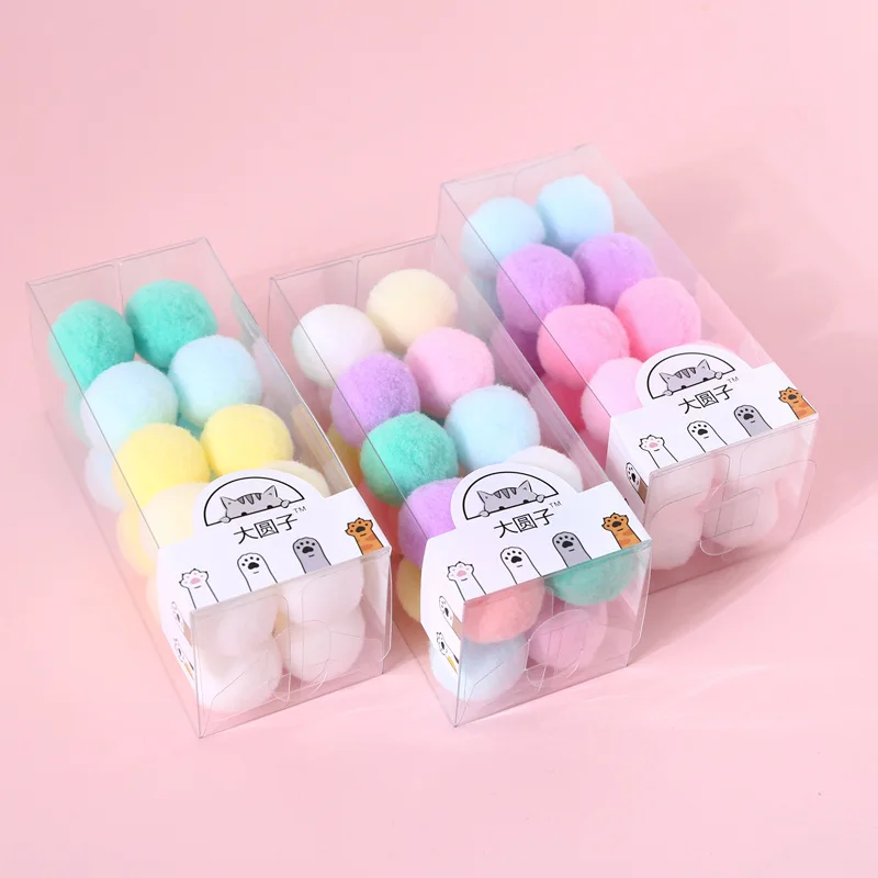 Игрушечный мяч для питомца кота и собаки немой игрушка полиэстер надувной