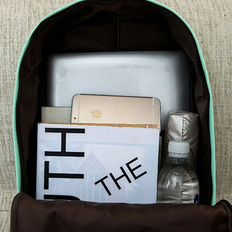 Унисекс школьный рюкзак женский Водонепроницаемый Противоугонный дорожный