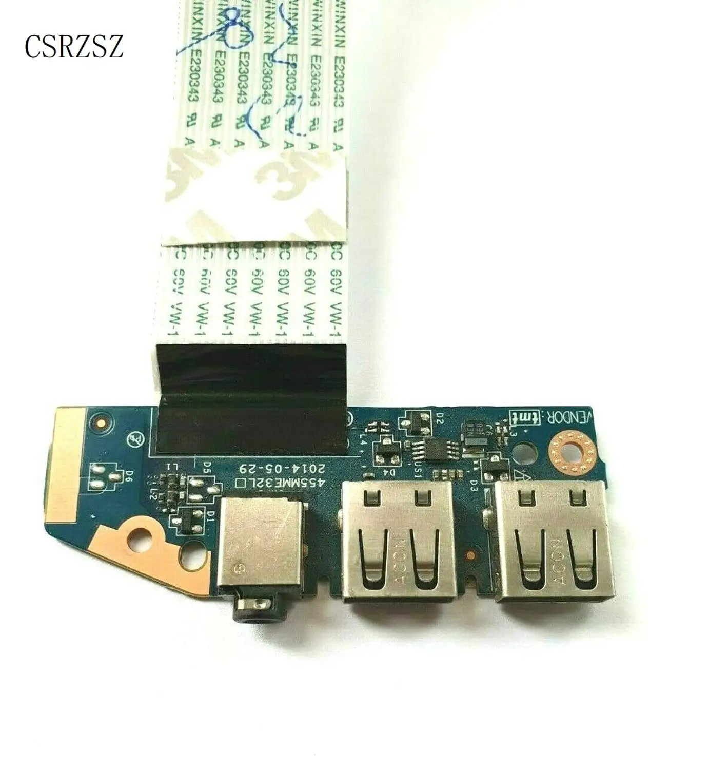 Оригинальный USB порт для ноутбука HP двойная плата с кабелем 450 g2 440 G2 455 470 серии