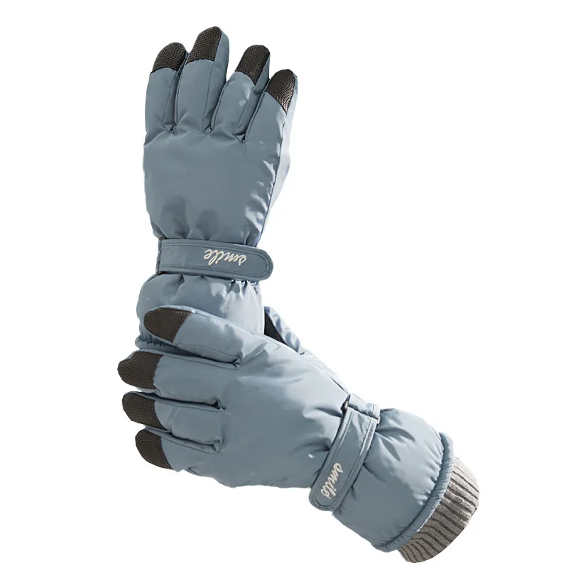 

Mens Waterproof Ski Gloves Womens Winter Outdoor Warm Riding Ski Gloves Motorcycle Guantes Tactiles Sports Entertainment -40