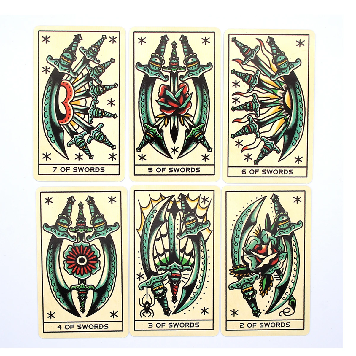 

78 Tattoo Tarot Cards Games Family Friend Gathering Leisure And Entertainment Board Game Divination Game Cards
