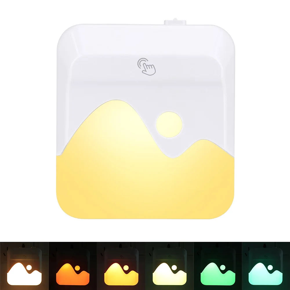 С регулируемой яркостью ночной Светильник прикроватный ночник светодиодный