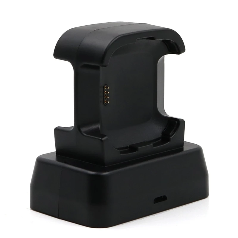 

X37D USB Charging Cable Cradle Station Dual-purpose Bracket Stand Holder for Versa Smart Watch Replacement