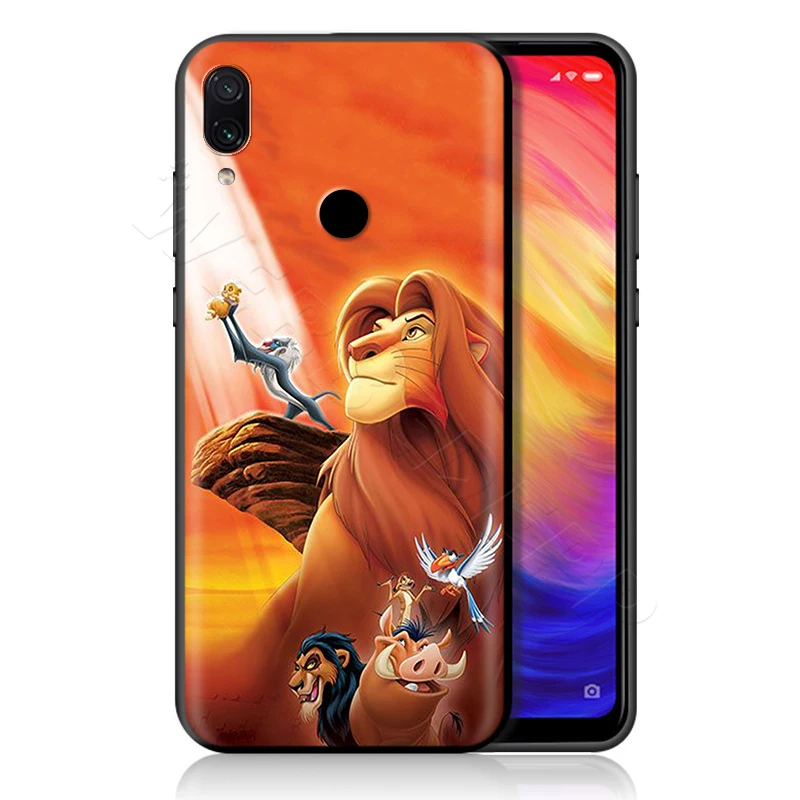 Чехол Король Лев для Xiao mi Red mi Note 8 mi 3 6 8 9 A1 A2 A3 8A 6X9 T CC9 Lite SE Pro Max F1 10