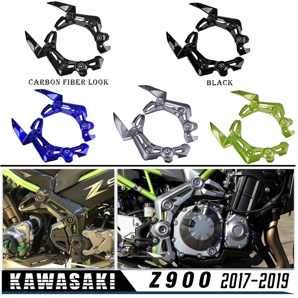Для Kawasaki Z900 2017 2018 2019 Левая Правая рамка Боковая крышка капота отделка корпуса