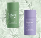 1 шт. Зелёный чай завод однотонный маски палка Чистый маска Грязевая Маска масло Управление для удаления черных точек, уменьшает поры, мазком маска