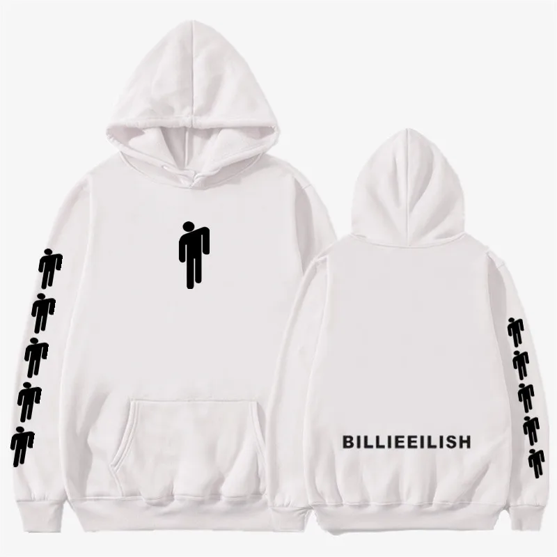 Новинка года, толстовка с капюшоном Billie Eilish, модные толстовки с принтом для женщин и мужчин, толстовки с длинными рукавами, лидер продаж, Повседневная Уличная одежда Sudadera Hombre
