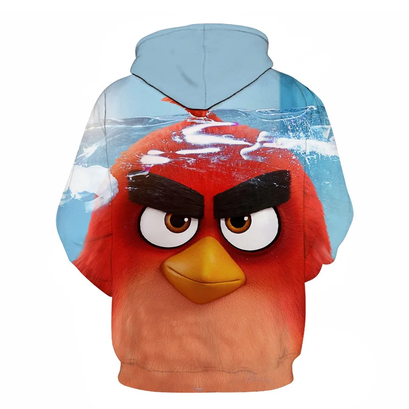 Стиль 3D принт Angry Birds Movie 2 толстовки с капюшоном горячая распродажа мужская и женская уличная одежда Angry Birds 2 повседневные толстовки