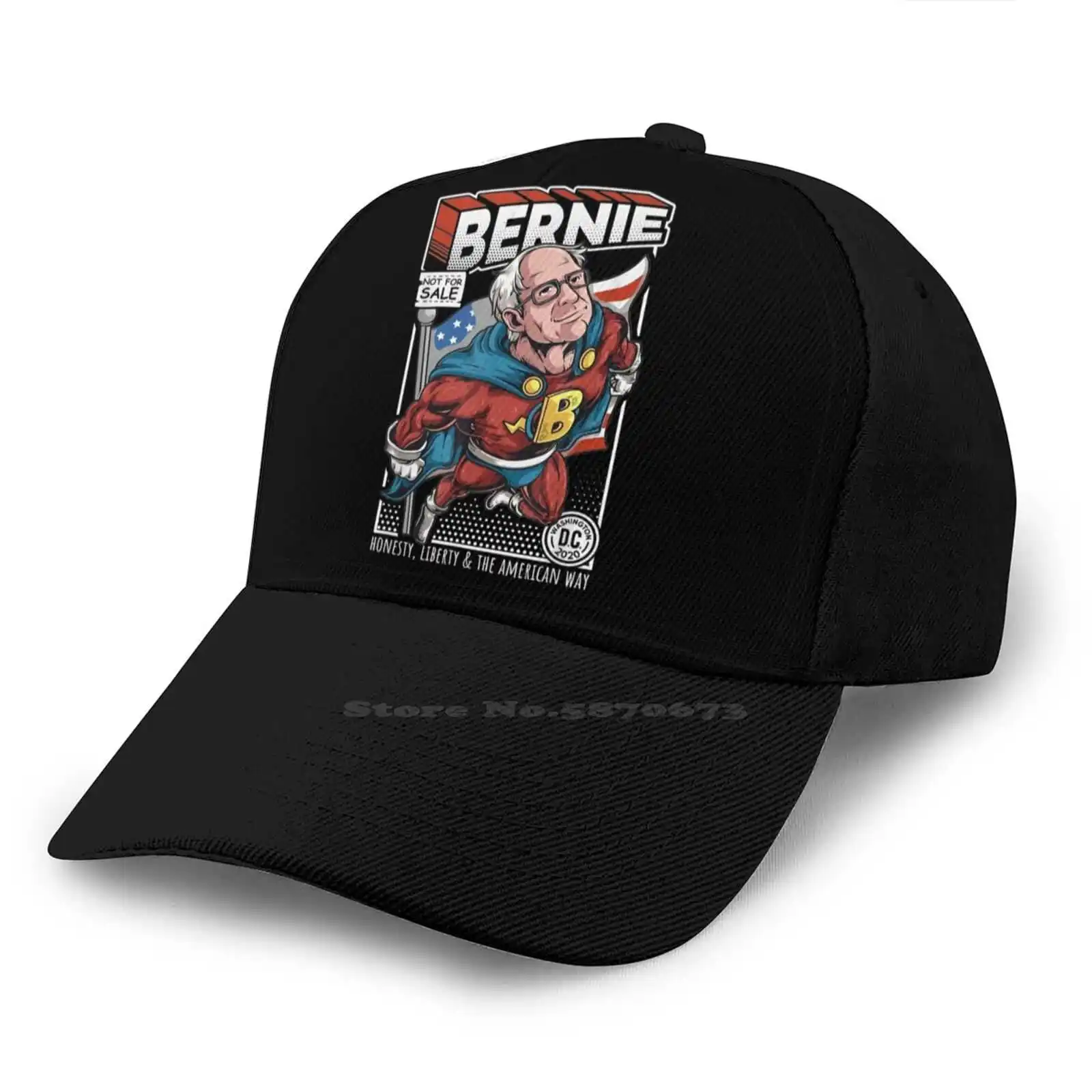 Берни Сандерс супергероя на помощь 2020 выборов настраиваемая бейсболка головные