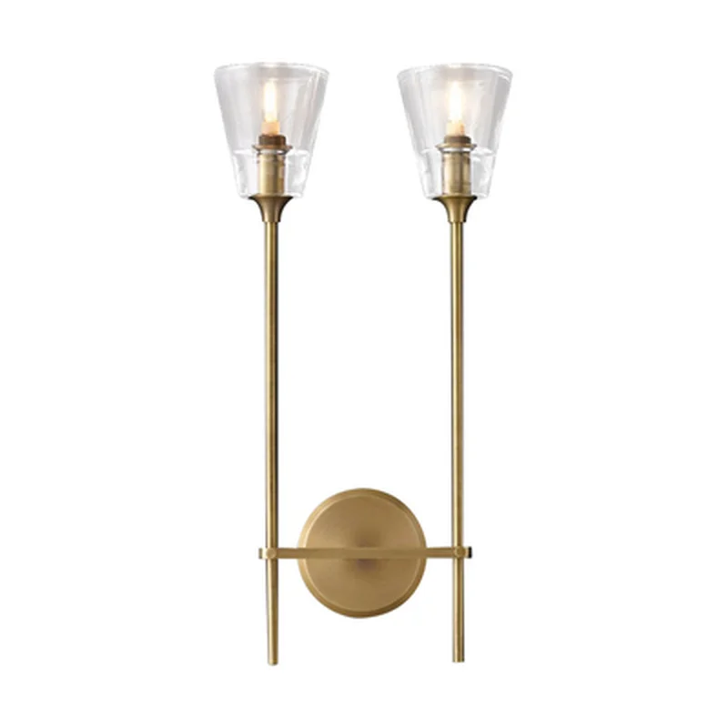Foyer bedroom bedside corridor wall lamp modern molecule LOFT sconce bean glass ball light LED round | Лампы и освещение